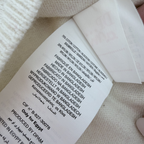 Gilet maille beige chiné — 9 mois