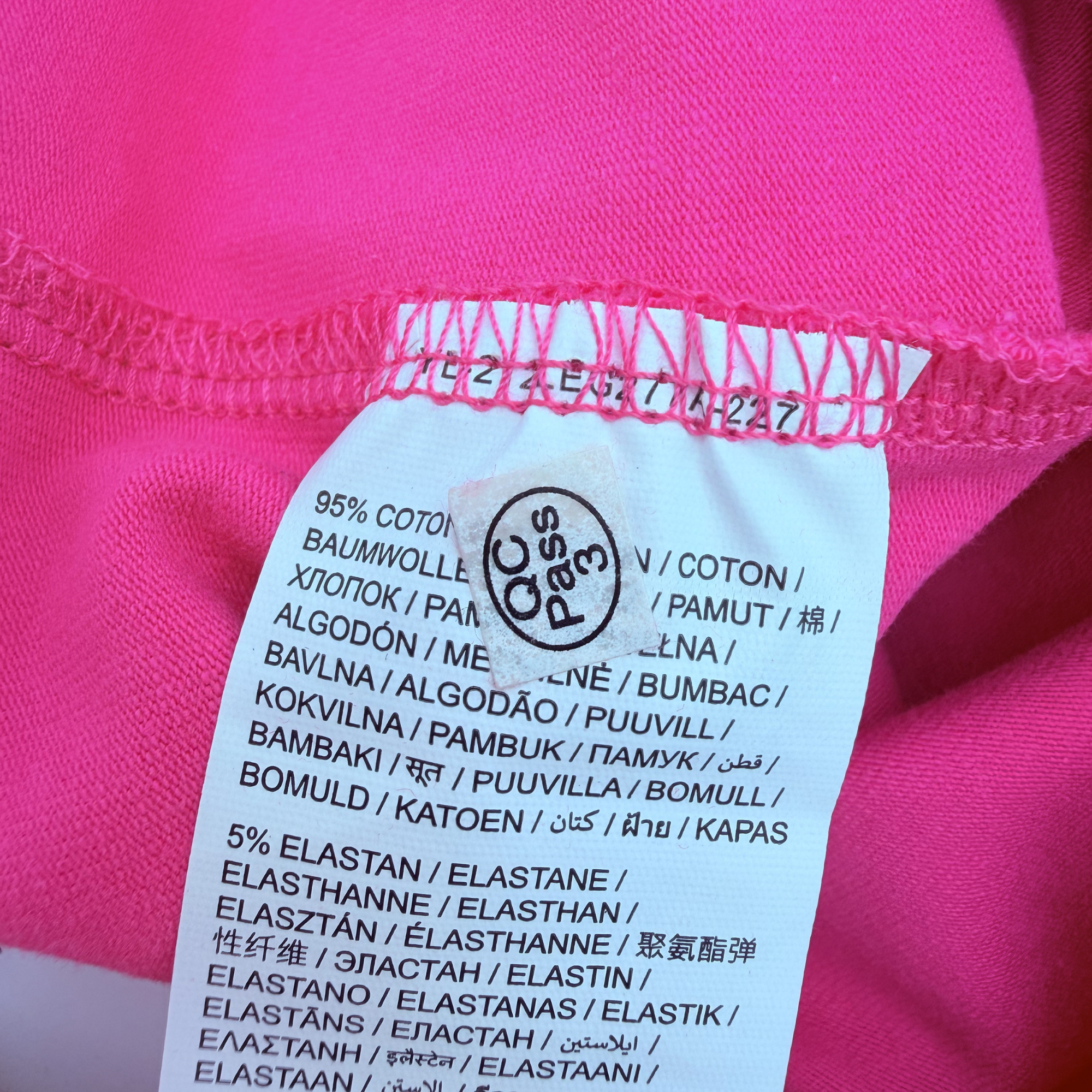 Legging fushia — 24-30 mois