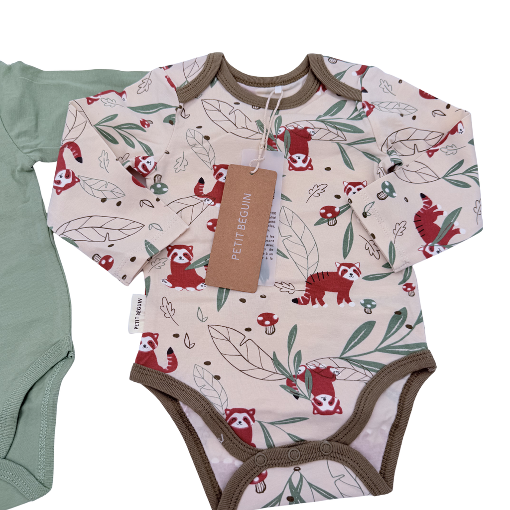 Lot de 2 bodies  — 6 mois