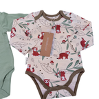 Lot de 2 bodies  — 6 mois