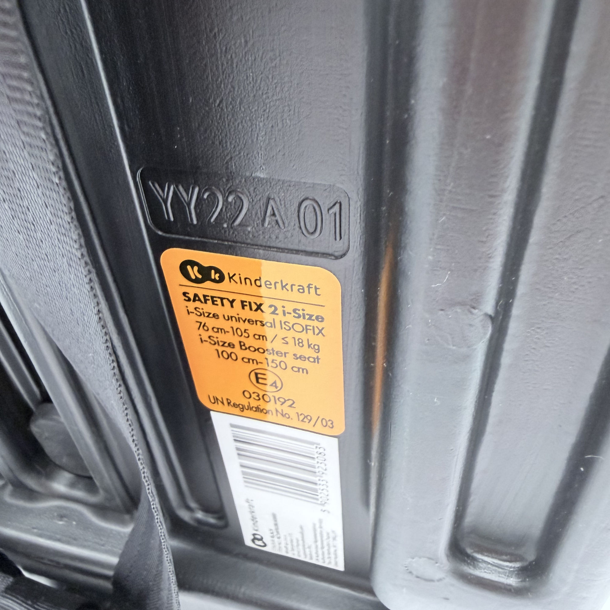 Siège auto évolutif ISOFIX — 76 à 150 cm
