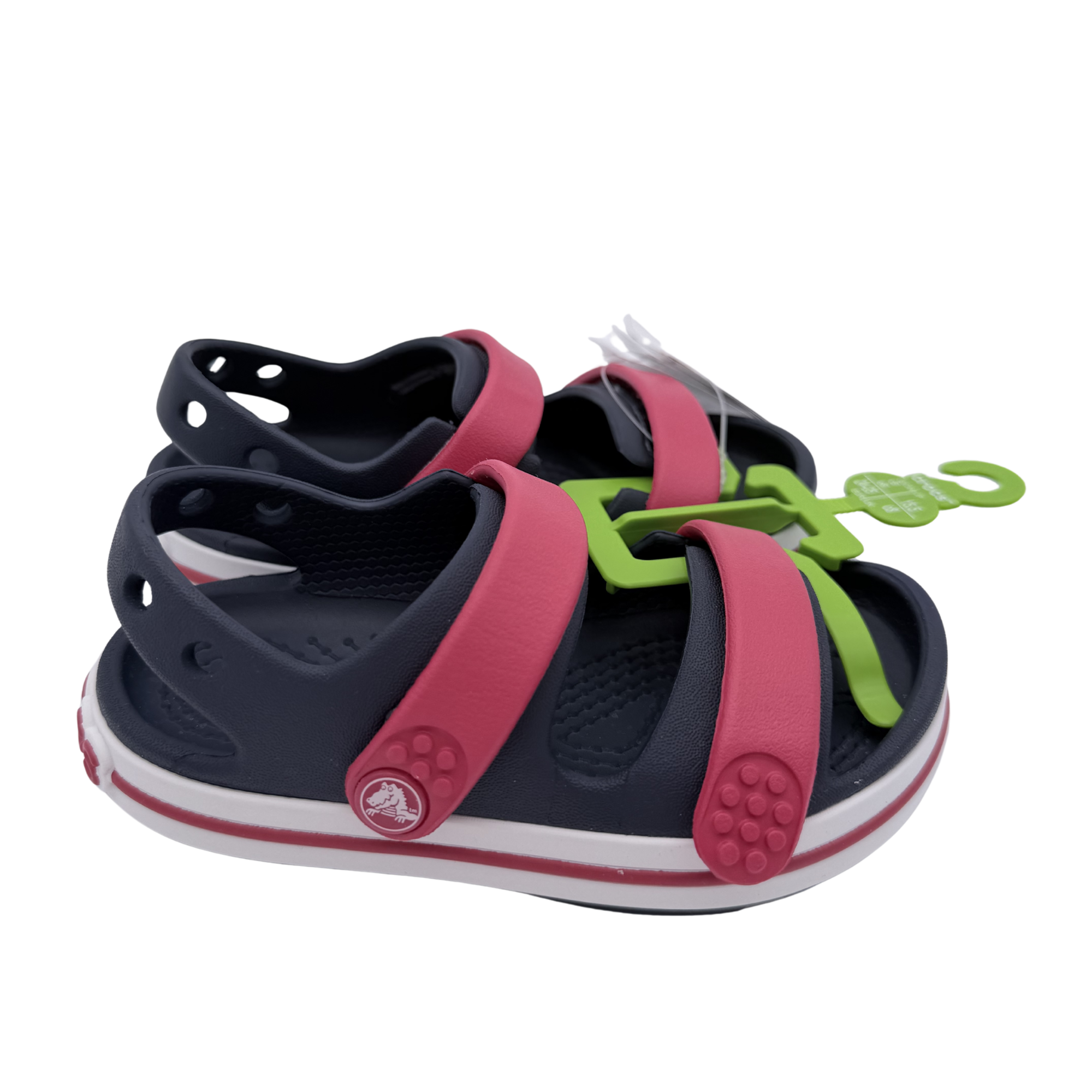 Sandales bébé bleu marine et rouge — 24-25