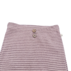 Legging rose rayé en maille côtelée - 6 mois