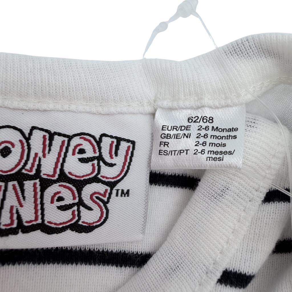 Body bébé Looney Tunes “Here Comes Trouble” — 2-6 mois