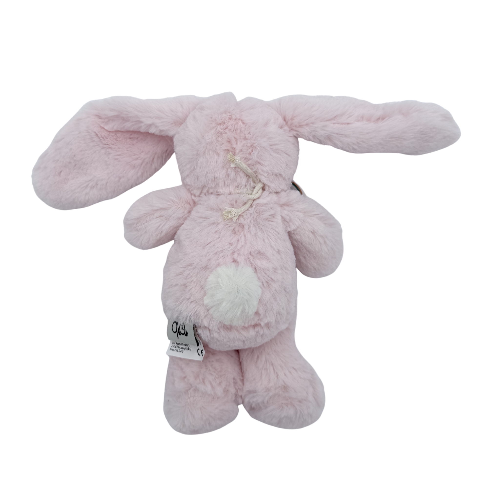 Peluche lapin rose — 25 cm