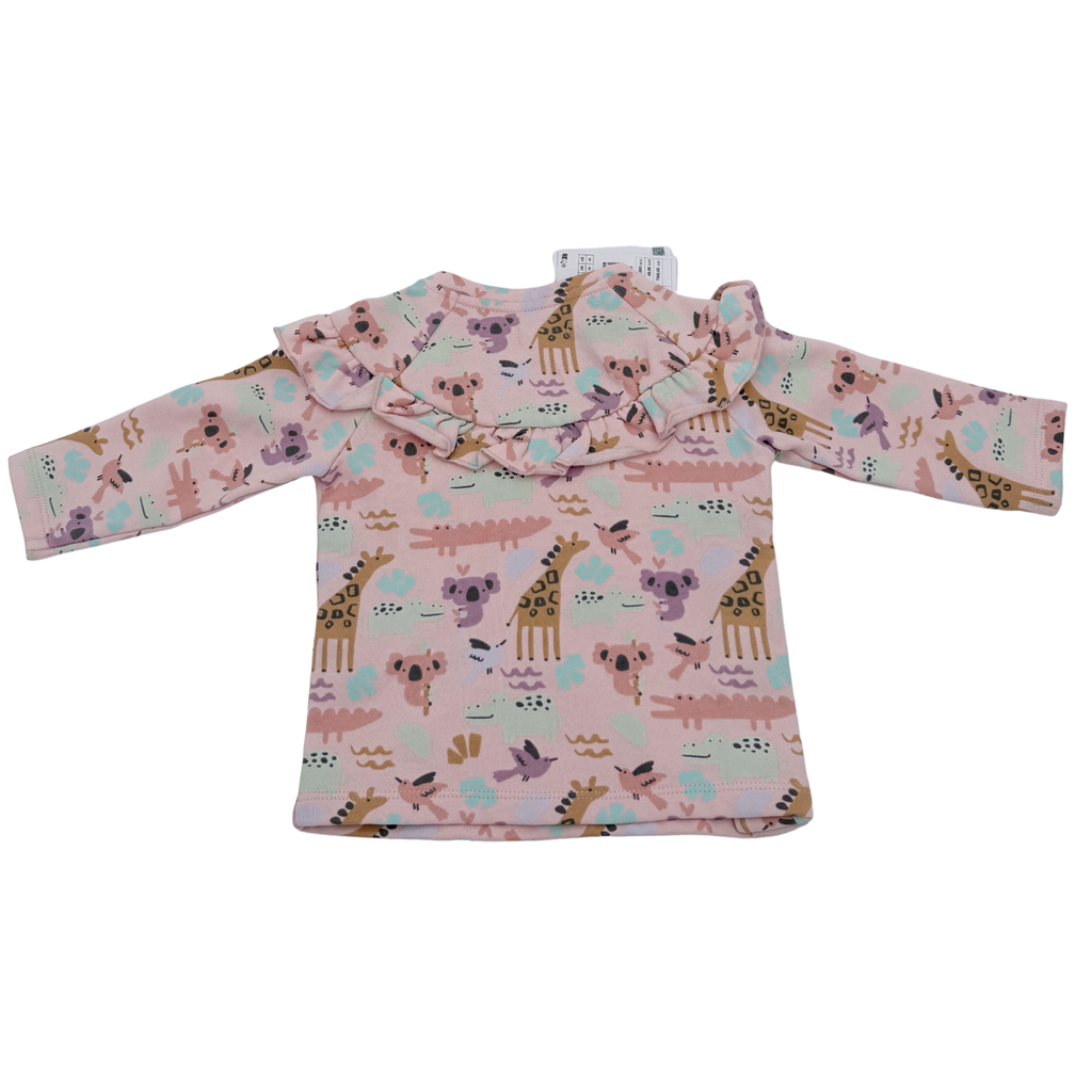 Sweat imprimé animaux — 9 mois