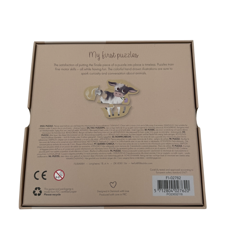Mes premiers puzzles Animaux de la ferme