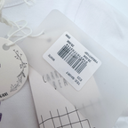 T-shirt blanc “Jolie” — 9 mois