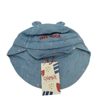 Bob bébé bleu “Free Hugs” — 3-6 mois