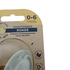 Lot de 2 sucettes rondes extra-fines 0-6 mois