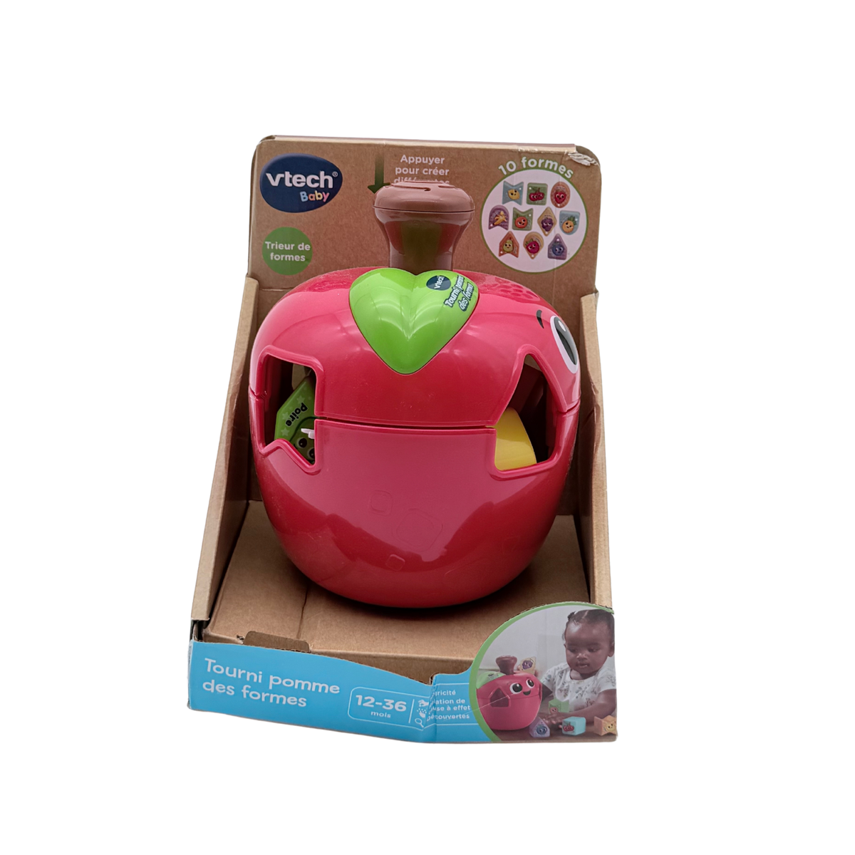 Tourni pomme des formes – Boîte à formes