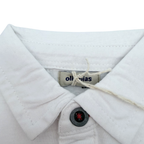 Polo blanc imprimé pirate — 6 mois