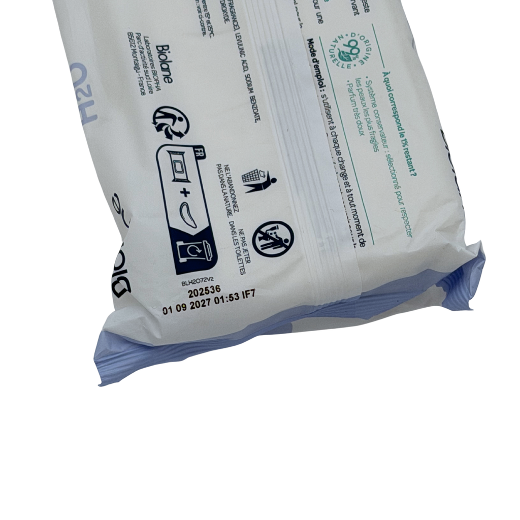 Paquet de 72 lingettes H2O