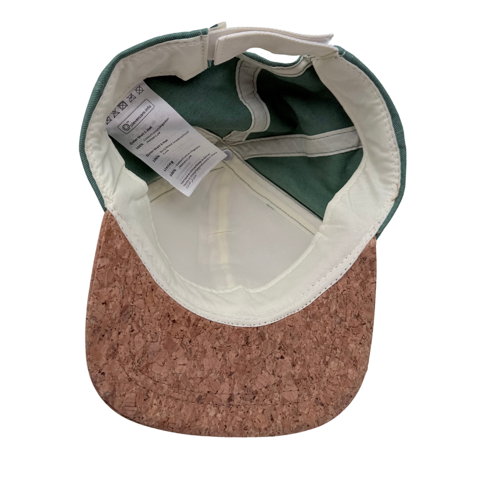Casquette bébé imprimé tropical et visière effet liège - 3-6 mois
