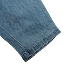 Pantalon bébé en denim léger bleu - 12 mois