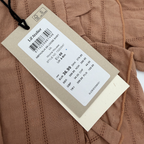 Blouse marron — 4-6 mois