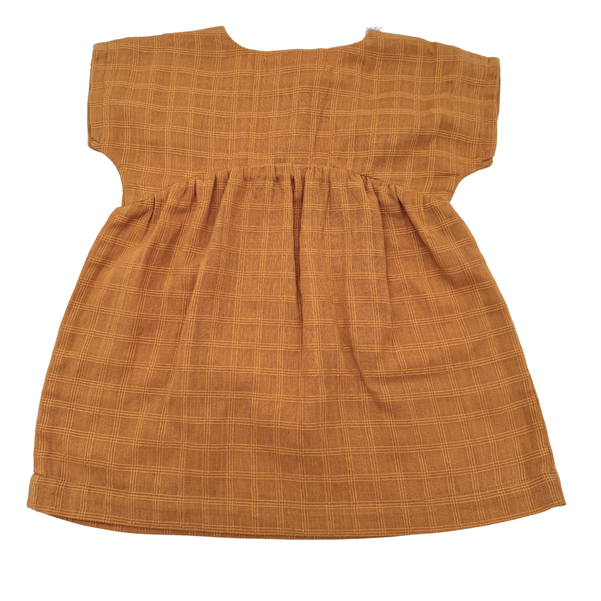 Robe moutarde — 6 mois