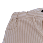 Short rayé écru en coton biologique — 6 ans