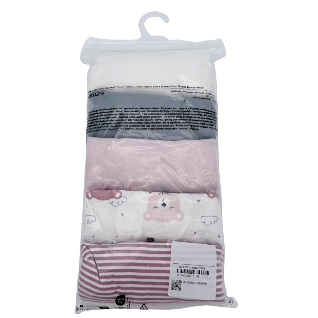 Lot de 5 bodies — 18-24 mois