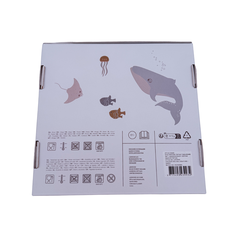 Service de table enfant en tritan - Ocean