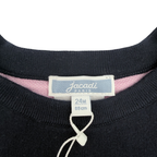 Robe maille bleue imprimé fleurs — 24 mois