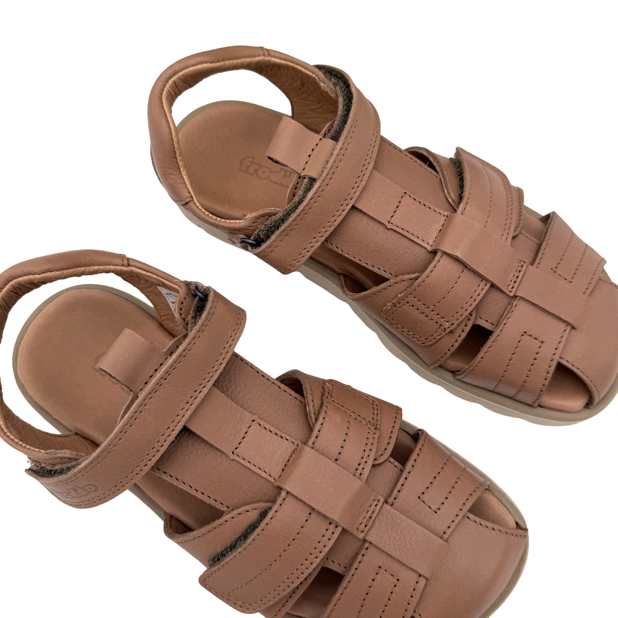 Sandales cuir camel — 35
