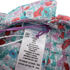Blouse liberty à col volant — 12 mois