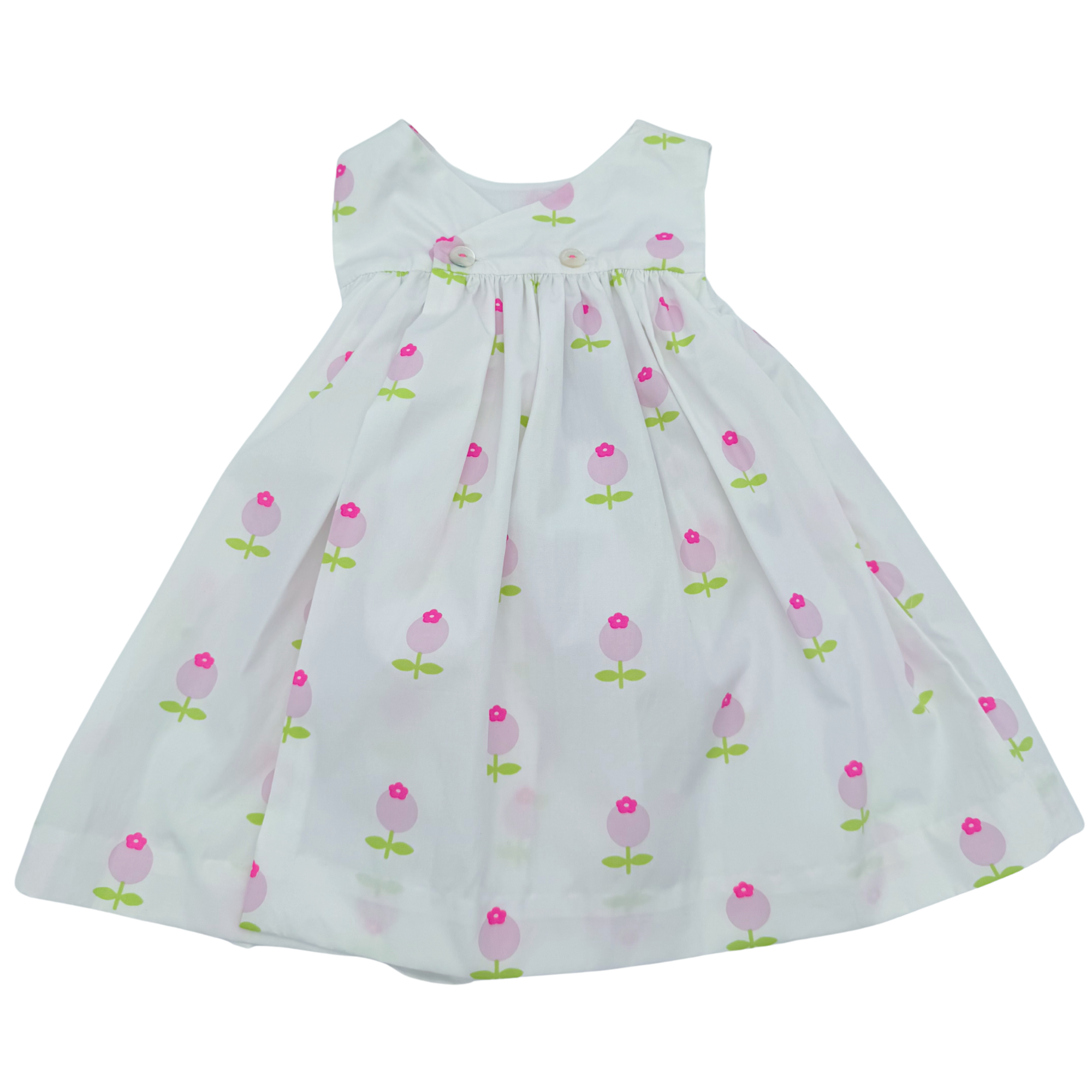 Robe blanche - 12 mois
