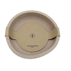 Bol ventouse en silicone rose moucheté