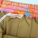 Bermuda khaki à poche brodée — 4 ans
