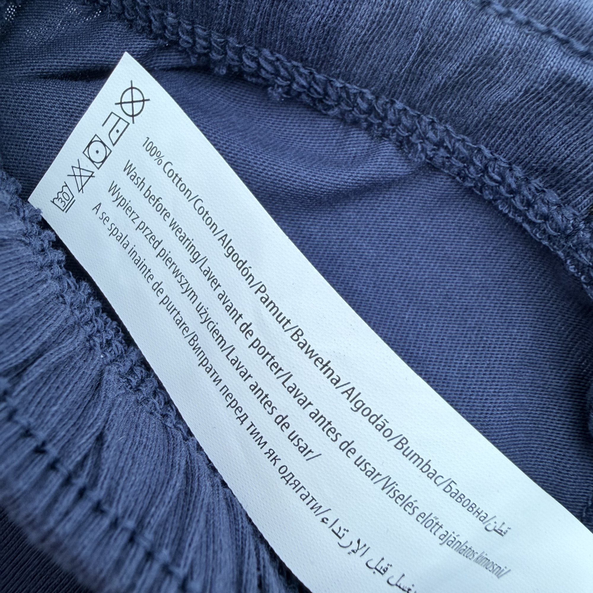 Legging marine - 9 mois