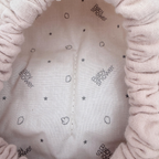 Housse lingette gaze de coton nude
