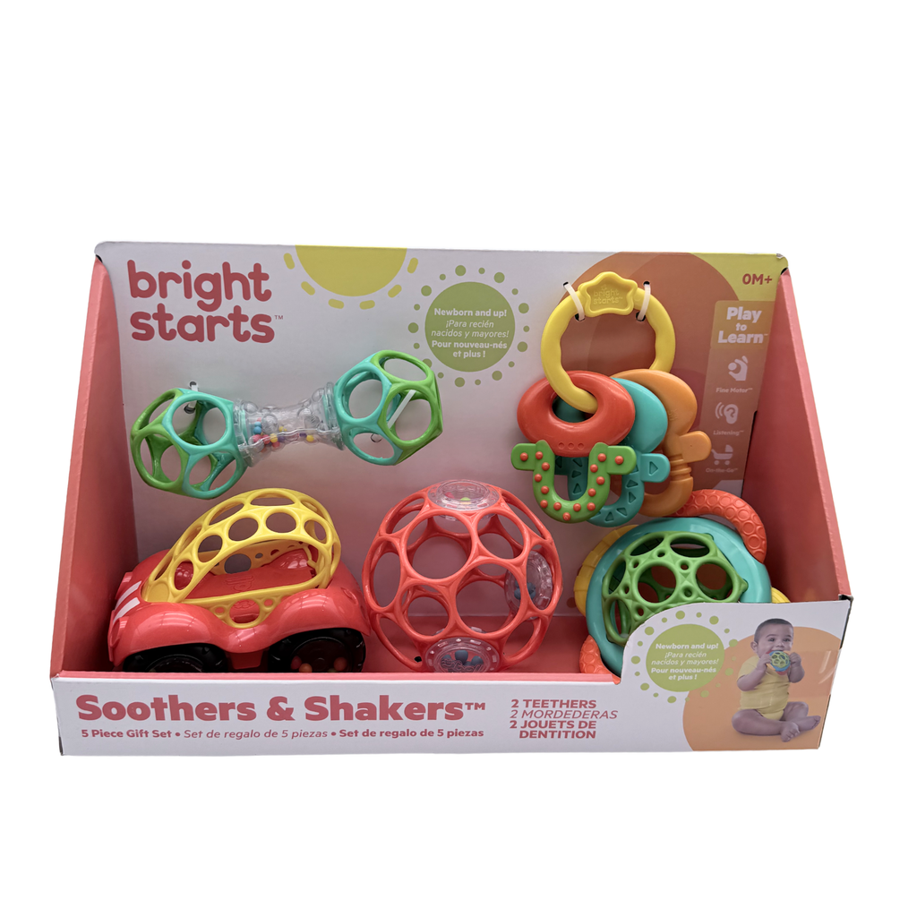 Coffret de 5 jouets d'éveil