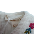 Blouse blanche — 12 mois