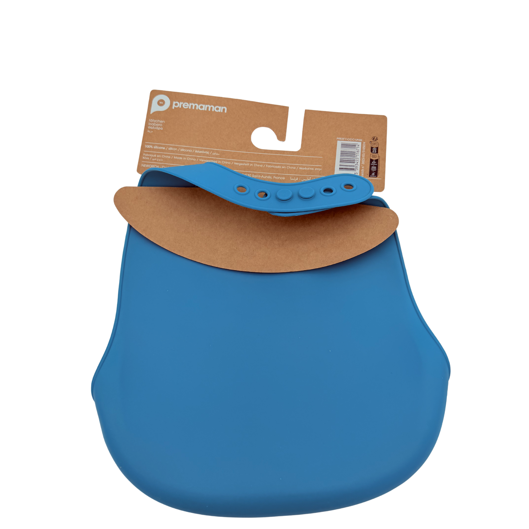 Bavoir silicone – modèle Funky Monster