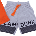 Ensemble basket orange et gris — 4 ans