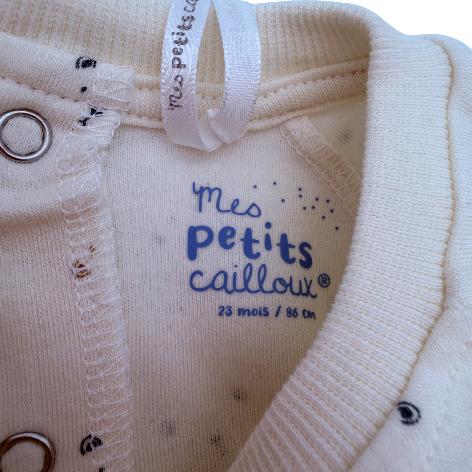 Sweat écru — 23 mois