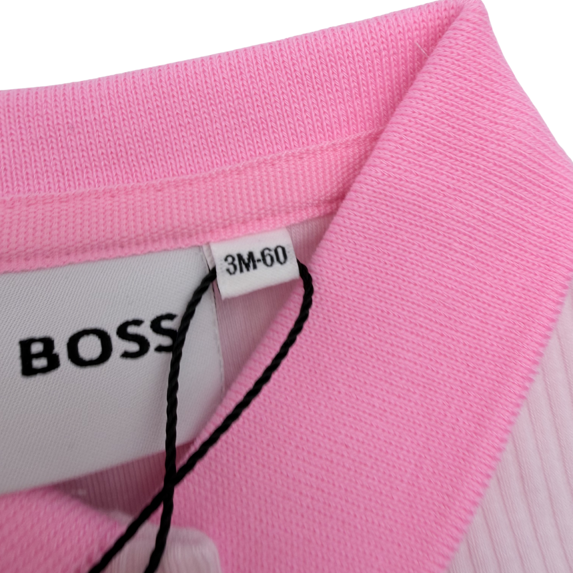 Ensemble polo et short rose — 3 mois