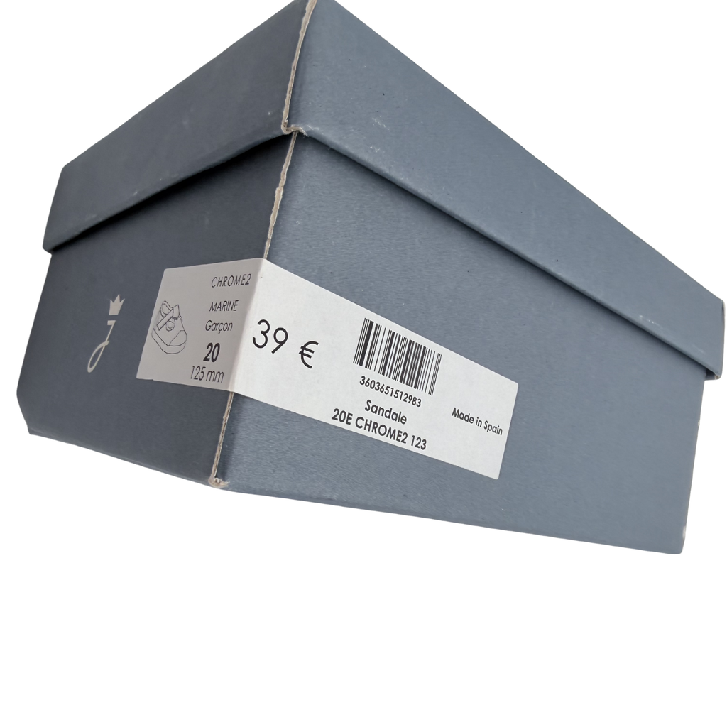 Baskets souples toile bleu marine — 20