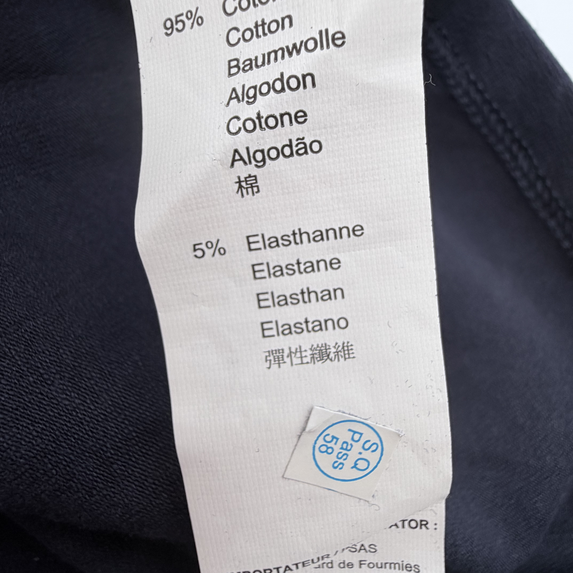 Robe bleu marine brodée — 6 mois