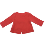 Gilet texturé corail — 9 mois