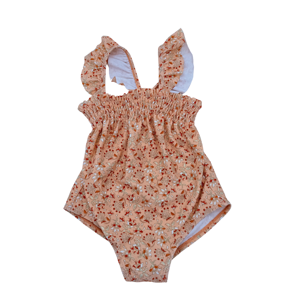 Maillot de bain fleuri — 2 ans