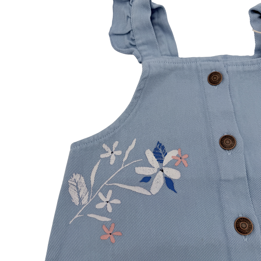 Robe sans manches imprimée fleurs — 4 ans