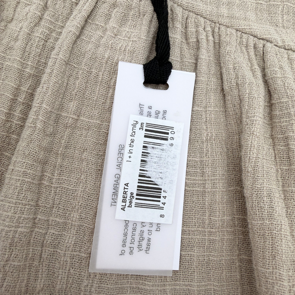 Robe beige — 3 mois