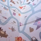 Tapis d'éveil pliable réversible – 155 x 175 cm