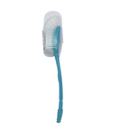 Goupillon pour biberon bleu