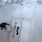 Pyjama velours blanc - 18 mois