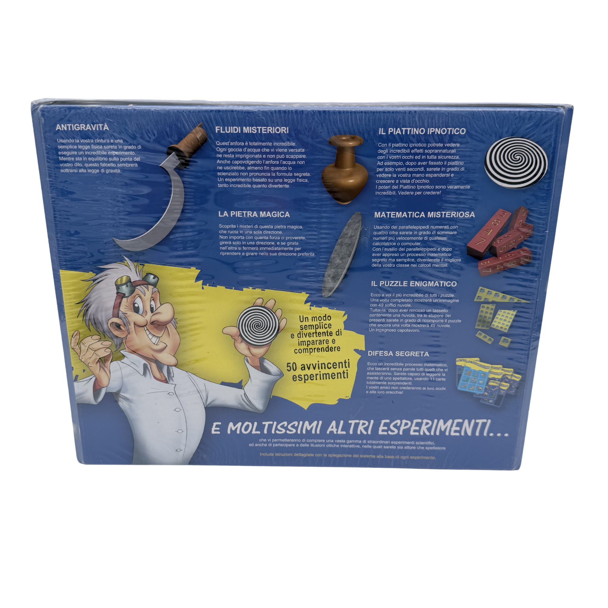 Coffret d'expériences scientifiques