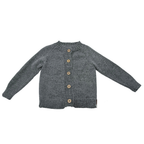 Gilet gris en baby alpaga - 18 mois