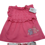 Ensemble fille Stitch & Angel rose - 1-3 mois